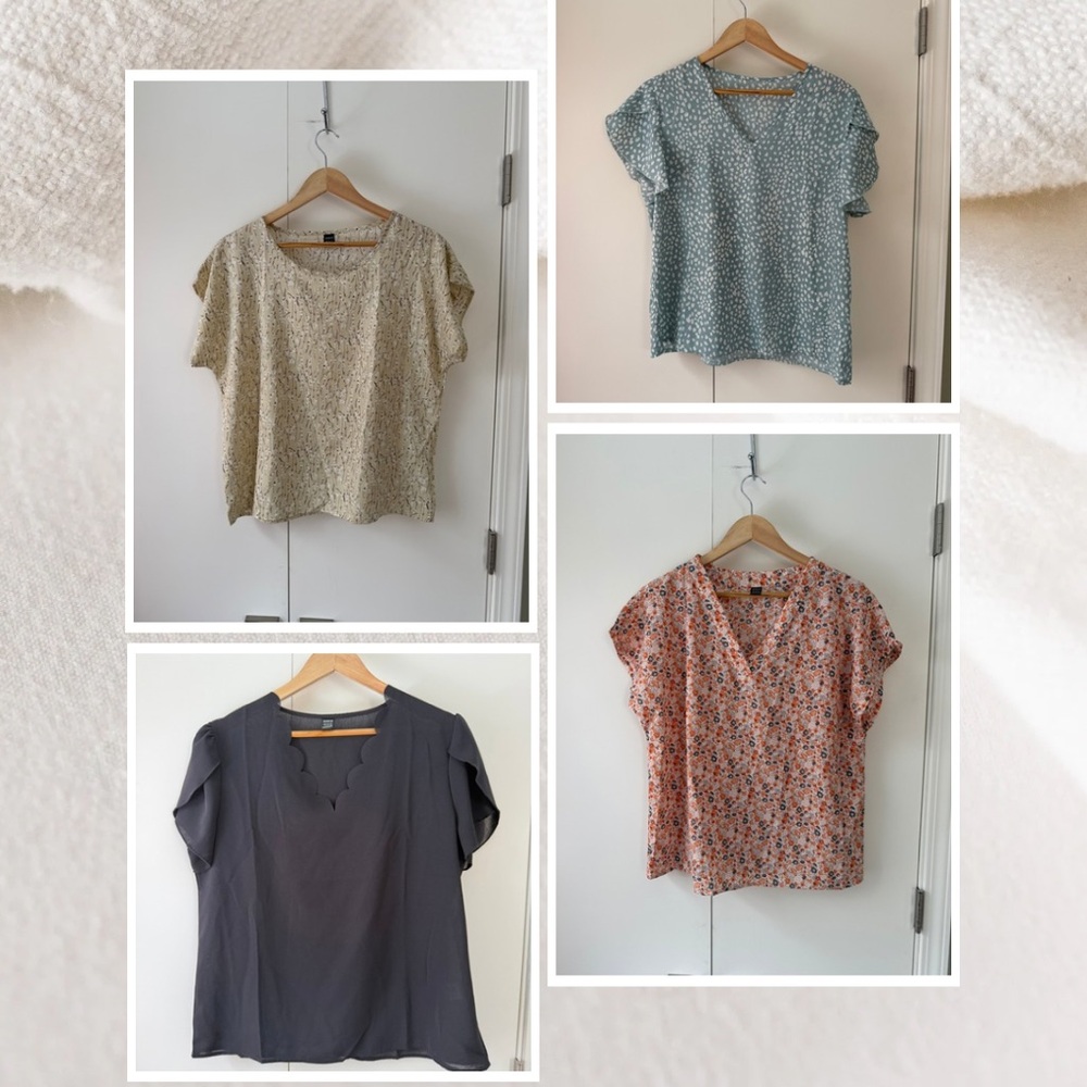 Set of 4 blouses